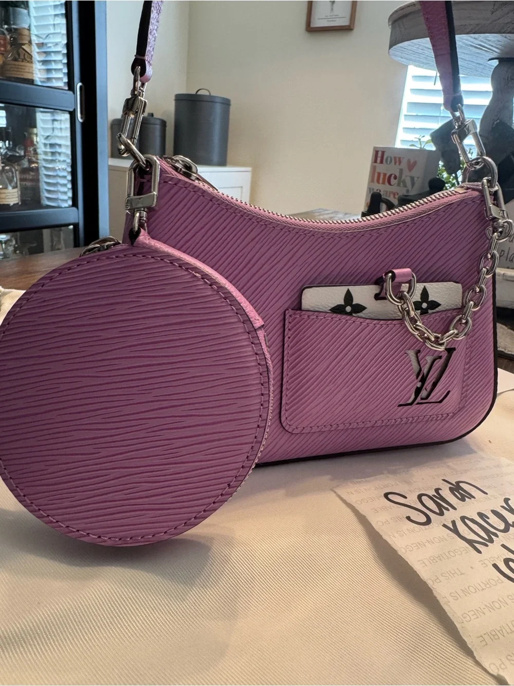 Louis Vuitton Lilac Marellini